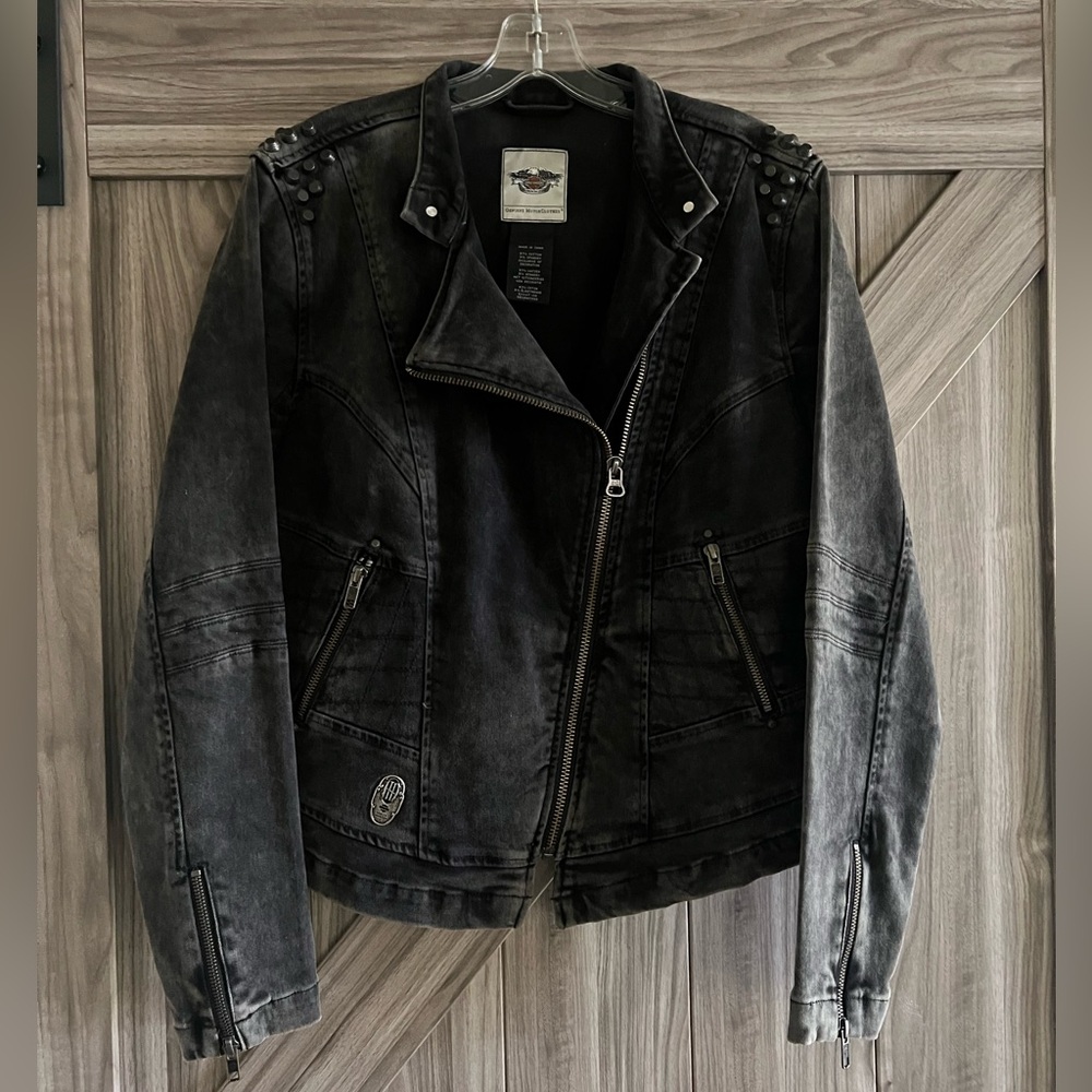 Harley-Davidson Black Denim Jacket